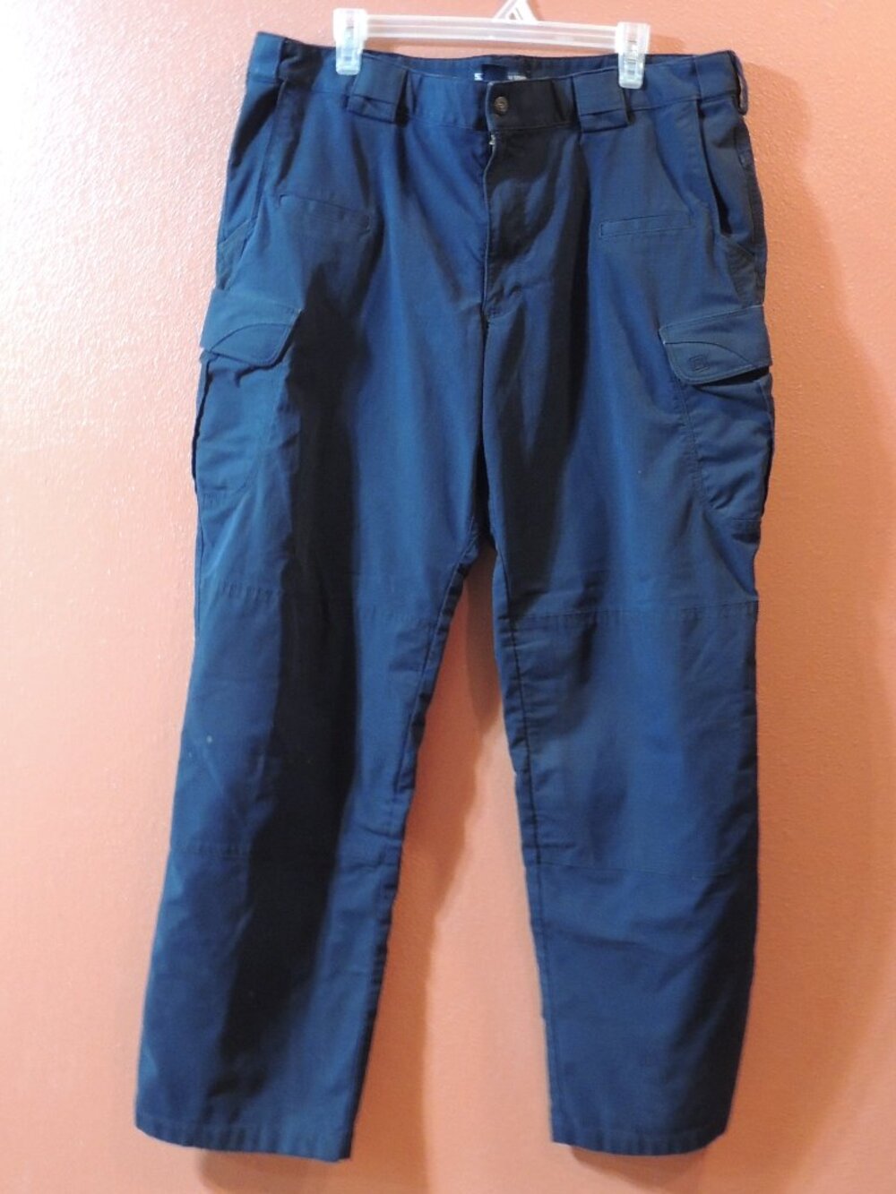 511 Tactical Pants Men 40 Navy Blue Pockets Outdoor Survival Enforcement Pants
